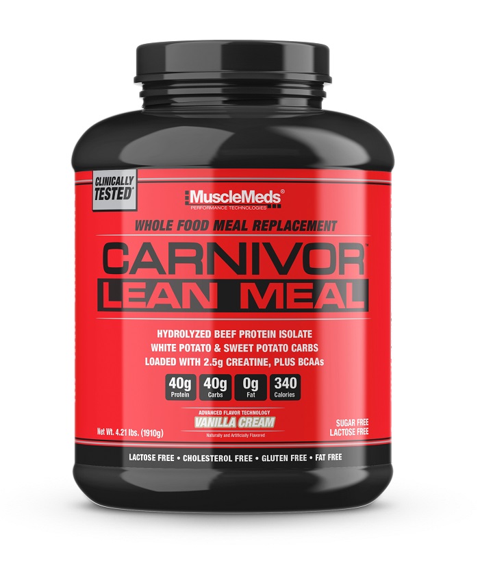 Carnivor Lean Meal, Vanilla Cream - 1910g