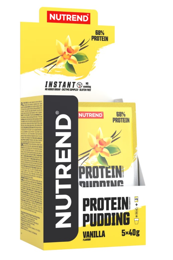 Protein Pudding, Vanilla - 5 x 40g