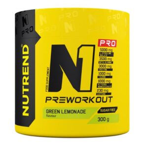 N1 Pro Pre-Workout, Green Lemonade - 300g