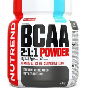 BCAA 2:1:1 Powder, Icy Blue Raspberry - 400g