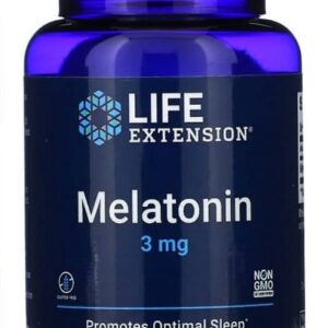 Melatonin, 3mg - 60 vcaps