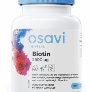 Biotin, 2500mcg - 60 vegan caps