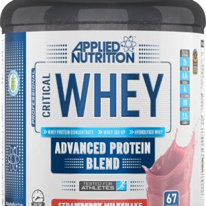 Critical Whey, Strawberry Milkshake (EAN 634158562921) - 2000g