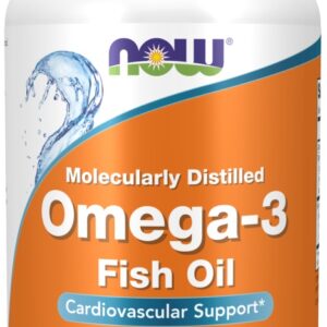 Omega-3 Fish Oil, Molecularly Distilled - 200 softgels