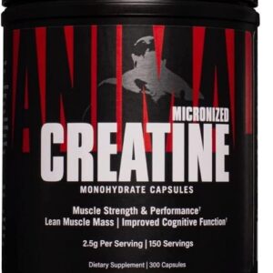 Micronized Creatine Monohydrate Capsules - 300 caps