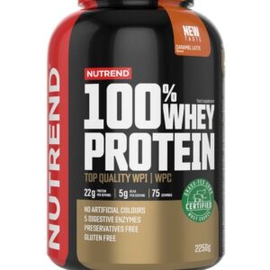 100% Whey Protein, Caramel Latte - 2250g