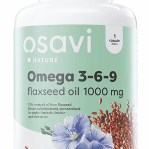 Omega 3-6-9 Flaxseed Oil, 1000mg - 120 softgels