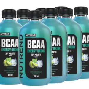 BCAA Energy Drink, Icy Mojito - 8 x 330 ml.