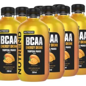 BCAA Energy Drink, Tropical Mango - 8 x 330 ml.