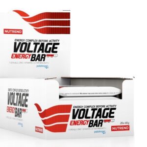 Voltage Energy Bar with Caffeine, Dark Chocolate - 25 x 65g