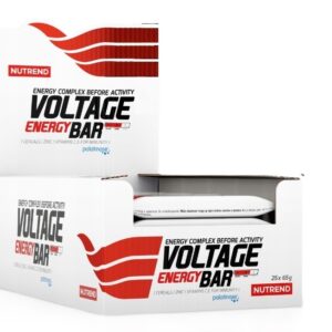 Voltage Energy Bar with Caffeine, Coffee - 25 x 65g