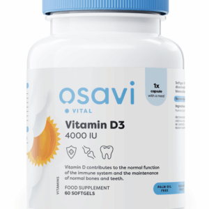 Vitamin D3, 4000IU - 60 softgels