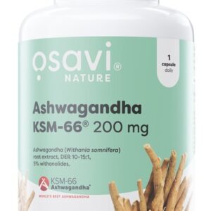 Ashwagandha KSM-66, 200mg - 180 vegan caps
