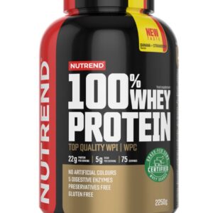 100% Whey Protein, Banana + Strawberry - 2250g
