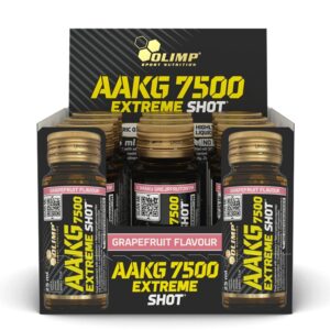 AAKG 7500 Extreme Shot, Grapefruit - 9 x 25 ml.