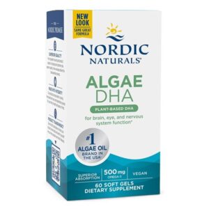 Algae DHA, 500mg - 60 softgels