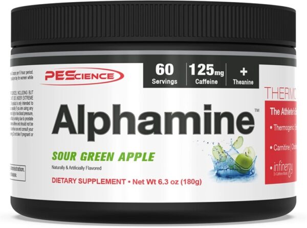 Alphamine, Sour Green Apple - 180g