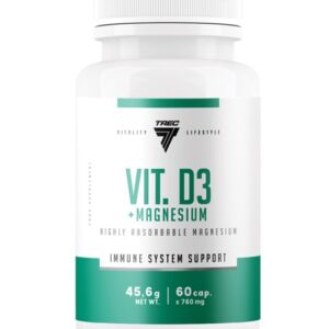 Vitamin D3 + Magnesium - 60 caps