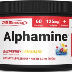Alphamine, Raspberry Lemonade - 180g