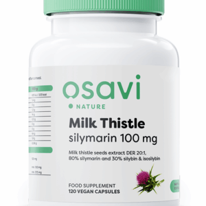 Milk Thistle, Silymarin 100mg - 120 vegan caps 
