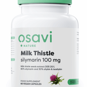Milk Thistle, Silymarin 100mg - 60 vegan caps 