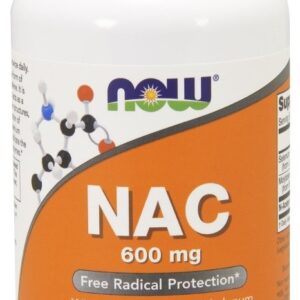 NAC with Selenium & Molybdenum, 600mg - 100 vcaps