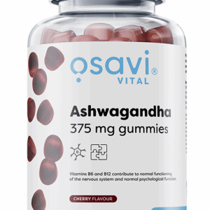 Ashwagandha 375mg Gummies, Cherry - 90 gummies	