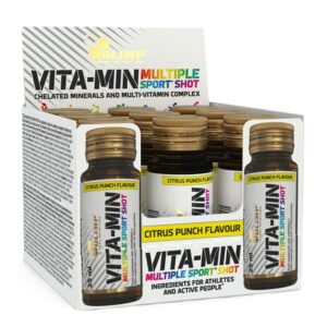 Vita-Min Multiple Sport Shot, Citrus Punch - 9 x 25 ml.