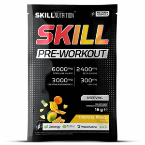 Skill Pre-Workout, Tropical Punch - 16g (1 serving)