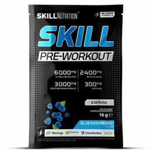 Skill Pre-Workout, Blue Raspberry - 16g (1 serving)
