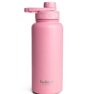 Bohtal Insulated Sports Bottle, Pink - 960 ml.