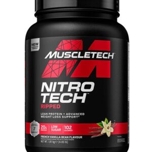 Nitro-Tech Ripped, French Vanilla Bean - 1810g