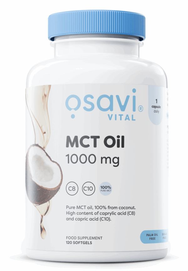 MCT Oil, 1000mg - 120 softgels
