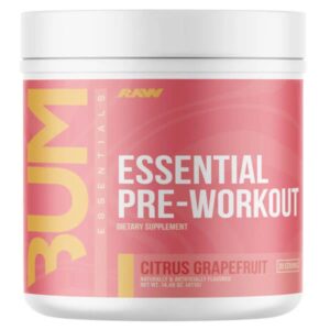 CBUM Essential Pre-Workout, Citrus Grapefruit - 411g