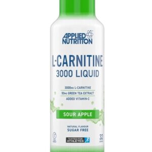 L-Carnitine Liquid 3000, Sour Apple - 480 ml.