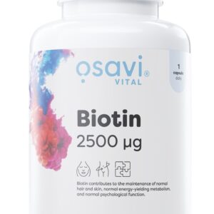 Biotin, 2500mcg - 180 vegan caps