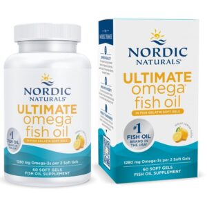 Ultimate Omega in Fish Gelatin, 1280mg Lemon - 60 softgels