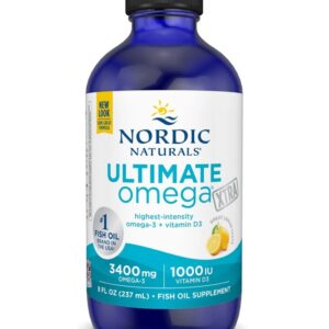 Ultimate Omega Xtra, 3400mg Lemon - 237 ml.