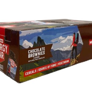 Energy Bar, Chocolate Brownies - 20 x 60g