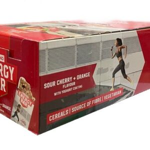 Energy Bar, Sour Cherry + Orange - 20 x 60g
