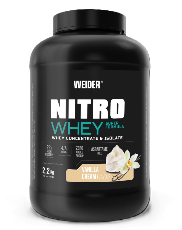 Nitro Whey Super Formula, Vanilla Cream - 2200g