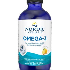 Omega-3, 1560mg Lemon - 237 ml.