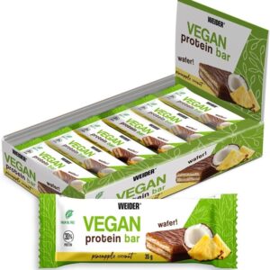 Vegan Protein Bar, Pineapple Coconut - 12 x 35g