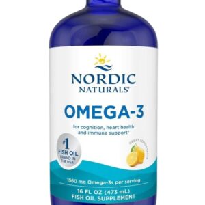 Omega-3, 1560mg Lemon - 473 ml.