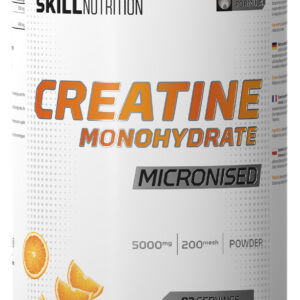 Micronised Creatine Monohydrate Flavoured, Orange - 500g