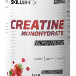 Micronised Creatine Monohydrate Flavoured, Berry Blast - 500g