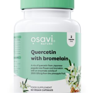 Quercetin with Bromelain - 60 vegan caps