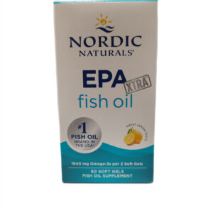 EPA Xtra Fish Oil, 1640mg Lemon - 60 softgels
