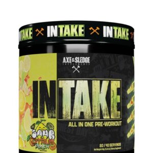 Intake All in One Pre-Workout, Sour Citrus Punch - 440g