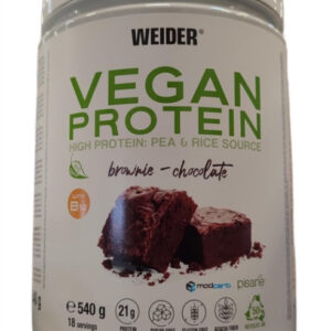 Vegan Protein, Brownie Chocolate - 540g